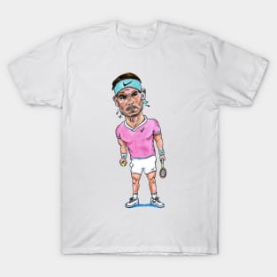 Rafael Nadal - The King tennis player of 21 Grand Slam men's single titles T-Shirt